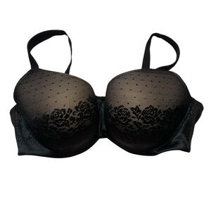 SOMA Stunning Support Balconet Black Lace Bra